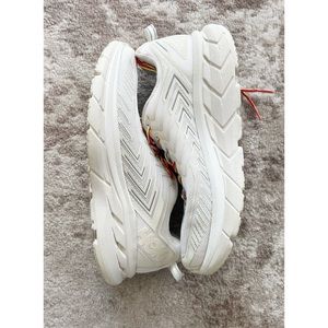 Outdoor Voices x Hoka One One White Clifton Sneakers